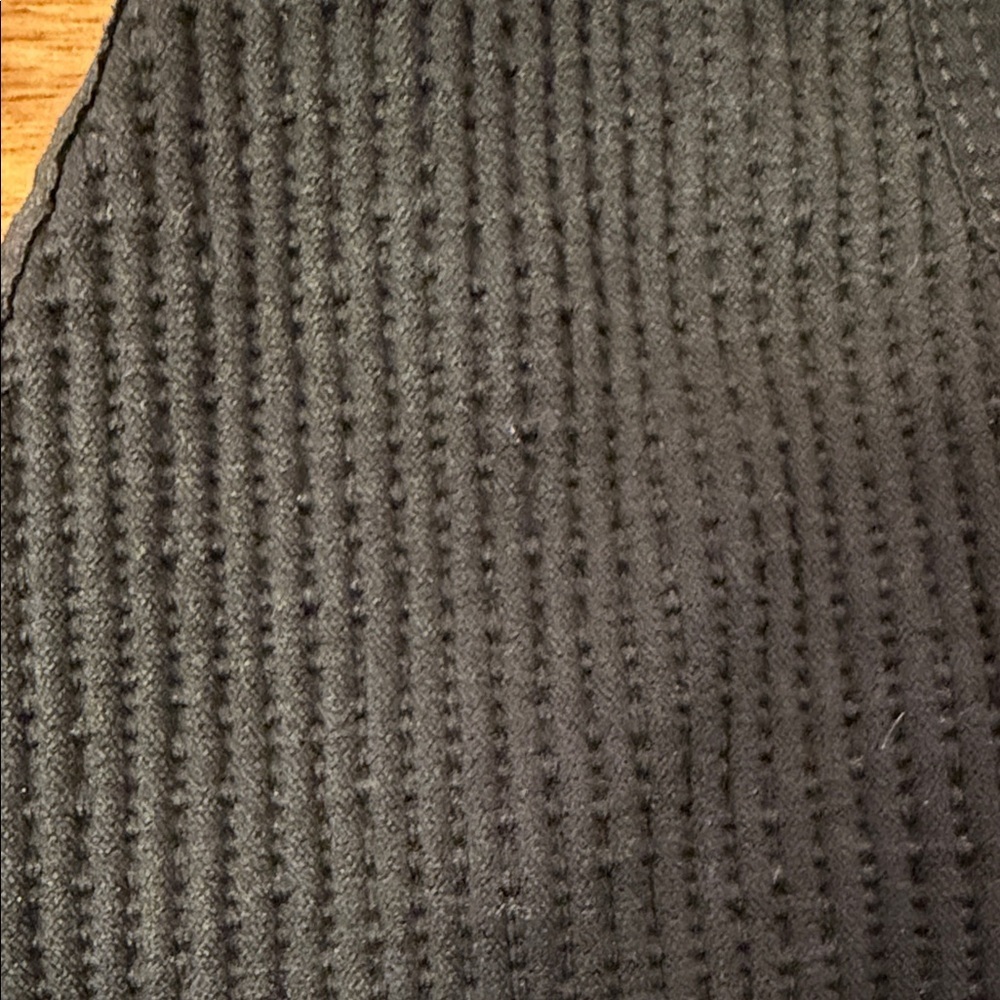 Vici Remington Ribbed Crop Tank Top Black one Size - Picture 4 of 5